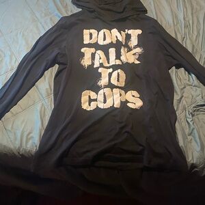 Black Graphic Hoodie